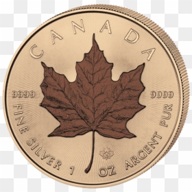 Maple Leaf Color Coin, HD Png Download - canada maple leaf png