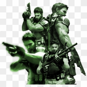 Chris Redfield And Claire, HD Png Download - chris redfield png