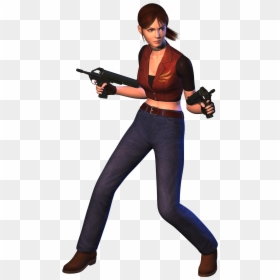 Claire Redfield Resident Evil Code Veronica, HD Png Download - chris redfield png