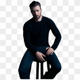 Chris Evans Hollywood Reporter, HD Png Download - chris redfield png