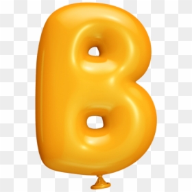 Balloon Letter Font, HD Png Download - yellow balloons png