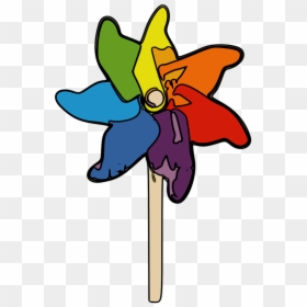 Pin Wheel Clip Art, HD Png Download - pinwheel png