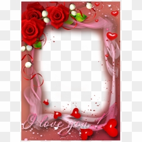 Love Photo Frame Png, Transparent Png - valentines day frame png