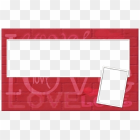 Transparent Frame Png Valentine, Png Download - valentines day frame png