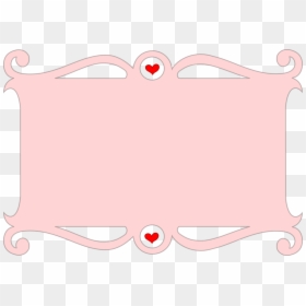 Clip Art Bingkai Love, HD Png Download - valentines day frame png