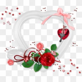San Valentín Marcos De Amor, HD Png Download - valentines day frame png