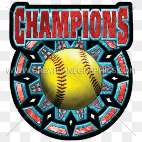 Softball Champions, HD Png Download - softball clipart png