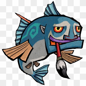 Legend Of Zelda Fish, HD Png Download - fish scales png