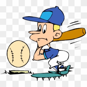 Gif De Beisbol Animados, HD Png Download - softball clipart png