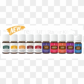 Young Living Starter Kit Oils 2017, HD Png Download - essential oils png