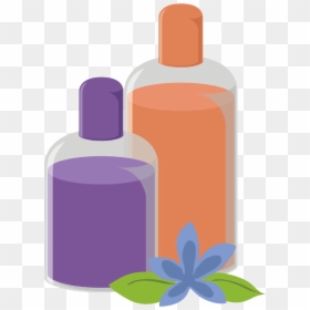 Glass Bottle, HD Png Download - essential oils png