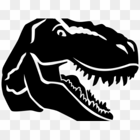 T Rex Head Clipart, HD Png Download - dinosaur skull png