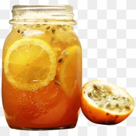 Fruit Water In Mason Jar Png, Transparent Png - coconut drink png