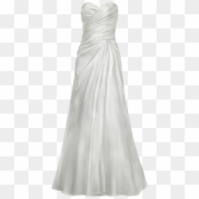 Wedding Dress Transparent Png, Png Download - white dress png