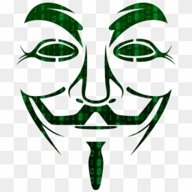 Guy Fawkes Mask, HD Png Download - anonymous.png