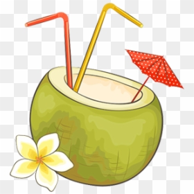 Clip Art, HD Png Download - coconut drink png
