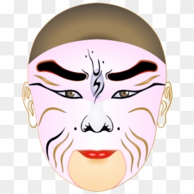 Mascara Opera De Pekin, HD Png Download - anonymous.png