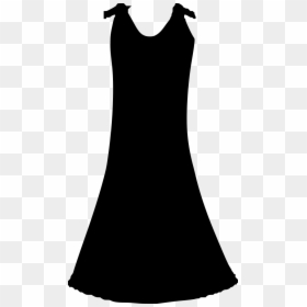 Little Black Dress, HD Png Download - white dress png