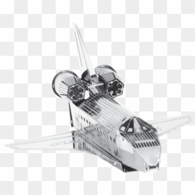 Metal Earth Space Shuttle, HD Png Download - nasa spaceship png