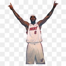 Lebron James Miami Heat, HD Png Download - houston rockets png