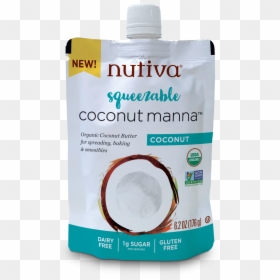 Nutiva Coconut Manna, HD Png Download - coconut drink png