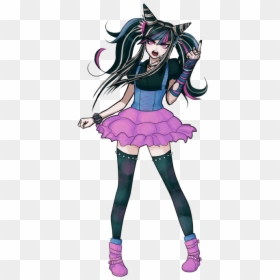 Fullbody Ibuki Mioda Sprite, HD Png Download - ibuki png