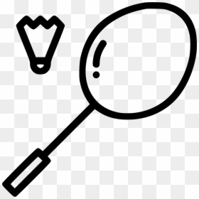 Shuttle And Racket Png, Transparent Png - badminton racket png