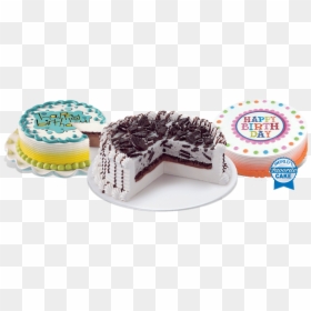 Ice Cream Cake Of Mother Dairy, HD Png Download - dairy queen logo png