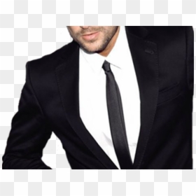 Man In Black Suit, HD Png Download - man in suit silhouette png