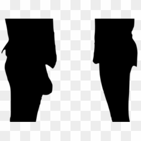 Silhouette, HD Png Download - man in suit silhouette png
