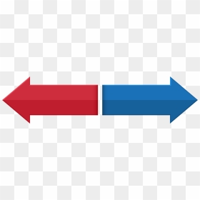 Red And Blue Arrow , Png Download - Blue Red Arrow Png, Transparent Png - blue arrow png