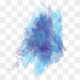 Blue, Paint, And Idk Image - Water Color Texture Transparent, HD Png Download - watercolor paint splatter png
