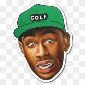 Tyler The Creator Png , Png Download - Sticker Tyler The Creator Head, Transparent Png - tyler the creator png
