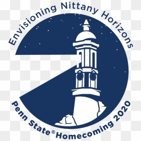 Old Main Bell Tower Combined With Lighthouse - Penn State University, HD Png Download - penn state logo png