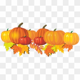 Pumpkin Patch Border Clipart Banner Transparent Download - Clip Art ...