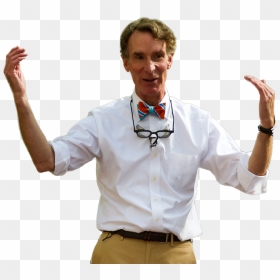 Cheering , Png Download - Formal Wear, Transparent Png - bill nye png