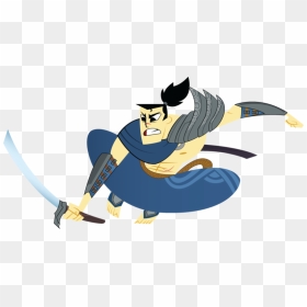 League Of Legends,лига Легенд,фэндомы,samurai Jack,yasuo,crossover - League Of Legends Gif Transparent, HD Png Download - samurai jack png