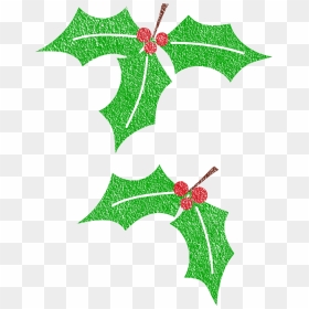 Holly Stencil, HD Png Download - christmas holly png