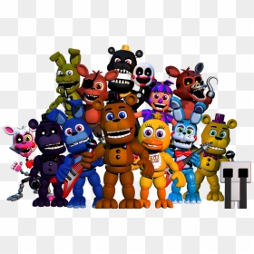 Thumb Image - Menu De Fnaf World, HD Png Download - fnaf png