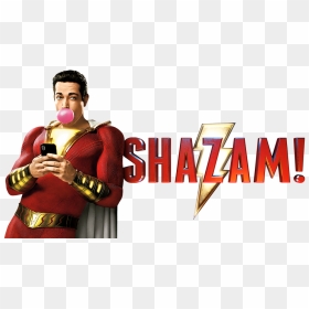 Shazam Dc Logo Png , Png Download - Shazam Movie Logo Png, Transparent Png - dc logo png