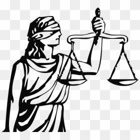 28 Collection Of Criminal Justice Drawings - Lady Justice, HD Png Download - justice png