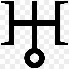 Uranus Astrology Symbol, HD Png Download - uranus png
