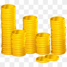 Stacks Of Coins Clipart Png Image Free Download Searchpng - Plastic, Transparent Png - money stacks png