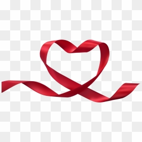 Heart Ribbon Png - Ribbon Heart Clipart, Transparent Png - ribbons png