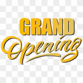 Transparent Grand Opening Png, Png Download - grand opening png