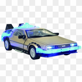 Back To The Future - Back To The Future Ii Delorean Time Machine, HD Png Download - delorean png