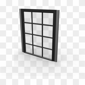 Steel Frame Window - Steel Frame, HD Png Download - window frame png