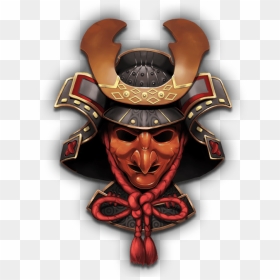Samurai Helmet Transparent Png, Png Download - samurai png