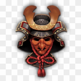 Samurai Helmet Transparent Png, Png Download - samurai png