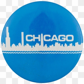 Chicago Skyline Chicago Button Museum - Circle, HD Png Download - chicago skyline png